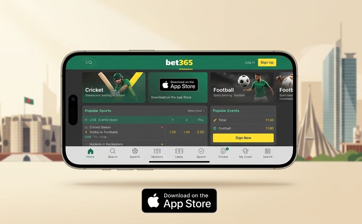 Bet365 iPhone app download guide for users in Bangladesh